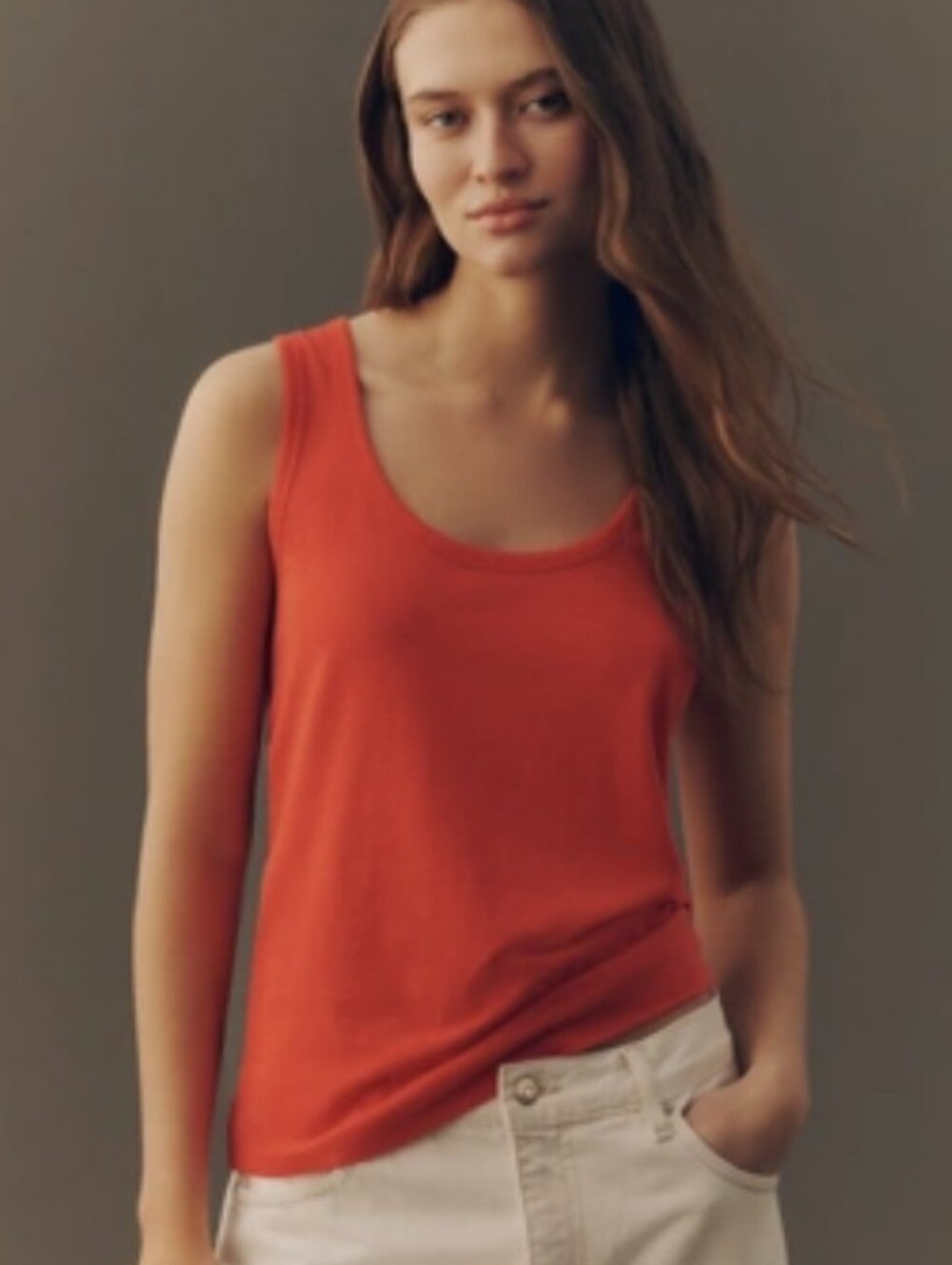 NWT By Anthropologie Easy Scoop Tank